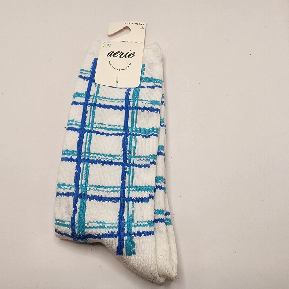Aerie Striped Crew Sock Nwt‎